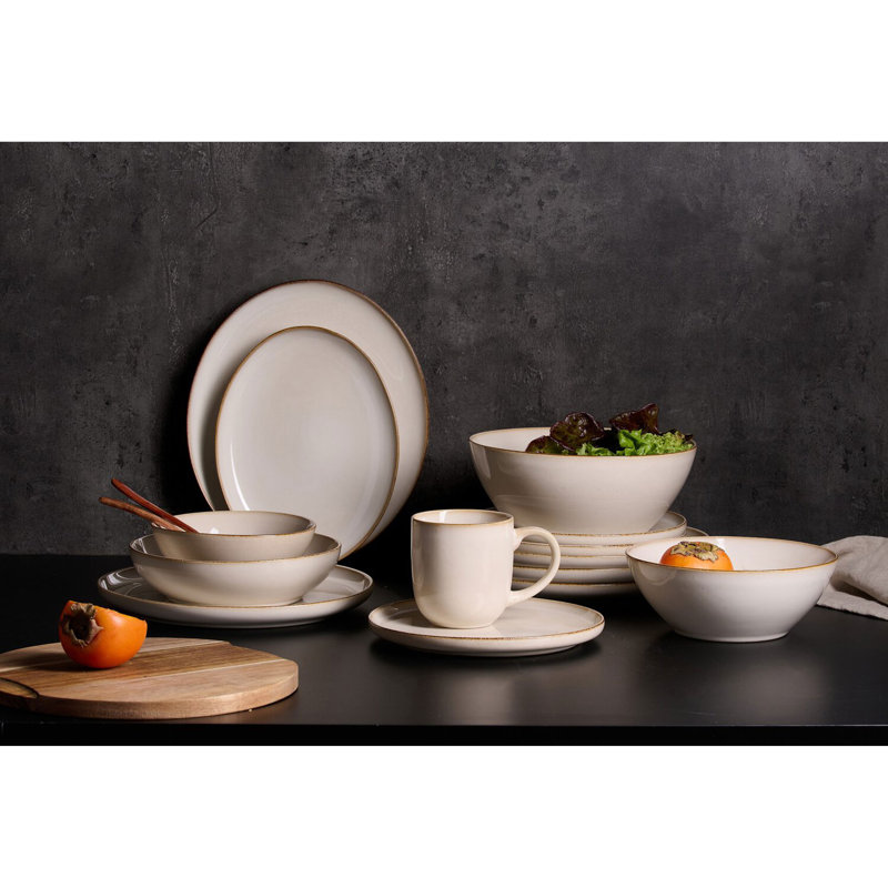 Piece Dinnerware Set - Service for 6