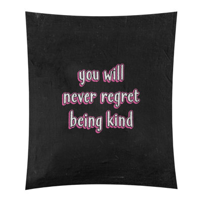 Tapisserie tableau noir en polyester quote quot