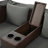 67.30'' Wide Wicker Patio Sofa with Cushions