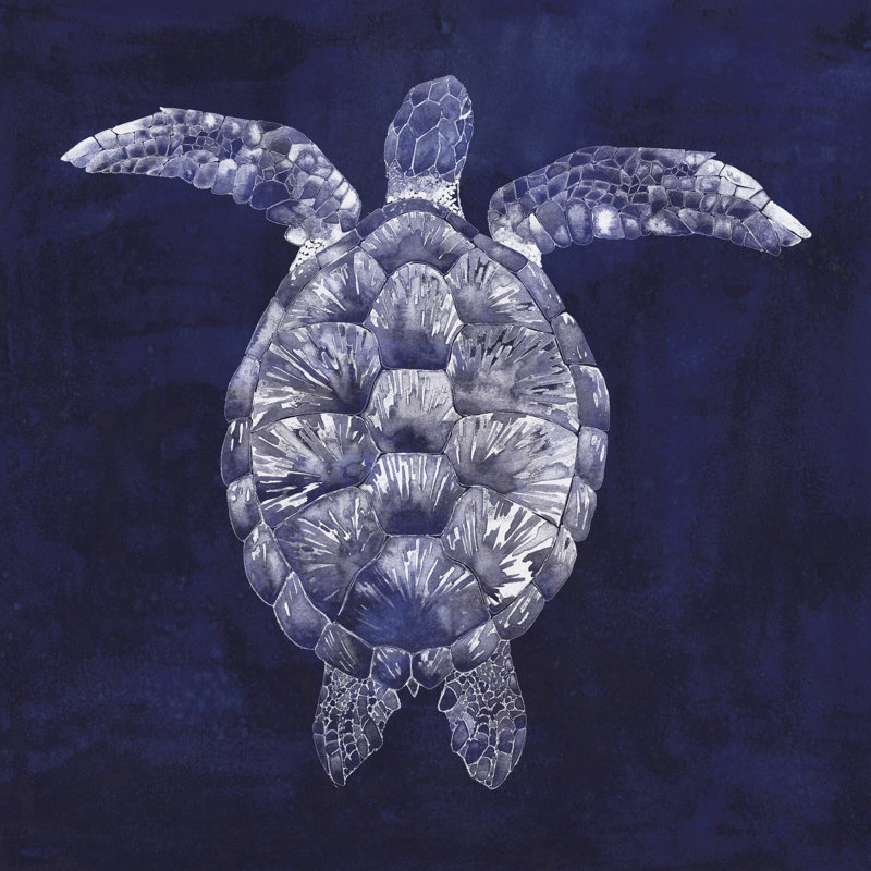 Tortue de mer ombre I, H 30 po x l 30 po x P 1 po
