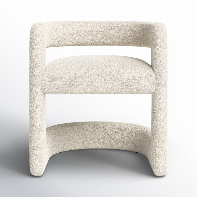 Boback Low Back Barrel Chair, Palladian Beige