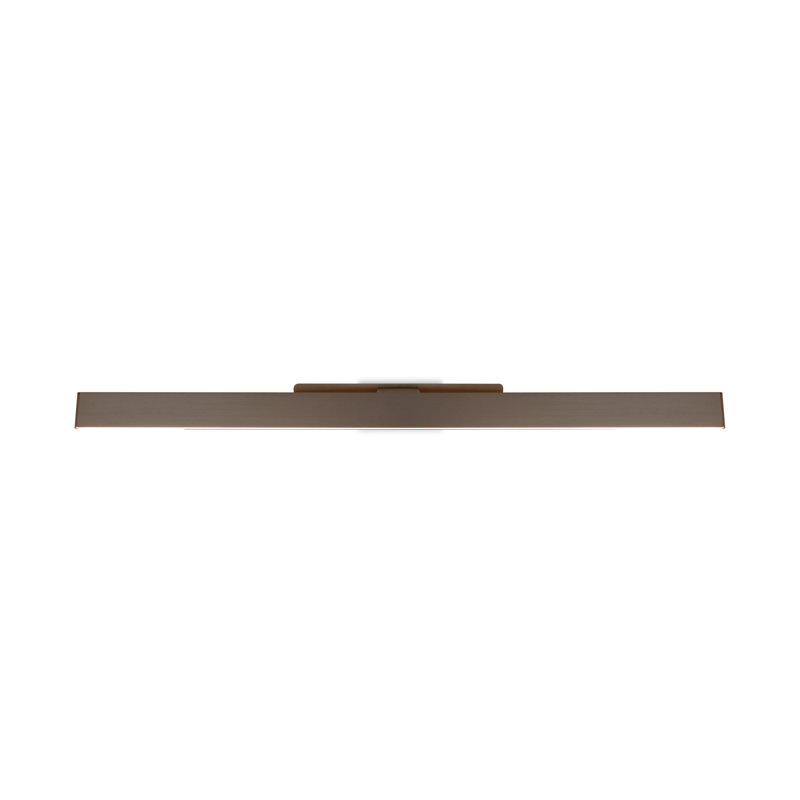 Fly Dimmable LED Wall Mounted Picture Light, Brushed Bronze Nickel, 1.97" H x 34.76" W x 4.25" D