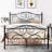 Auxter Steel Piece Bedroom Set-2004437442-1887472722