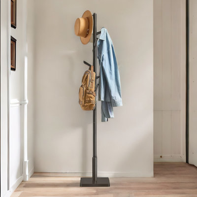 Freestanding 8 - Hook Coat Rack