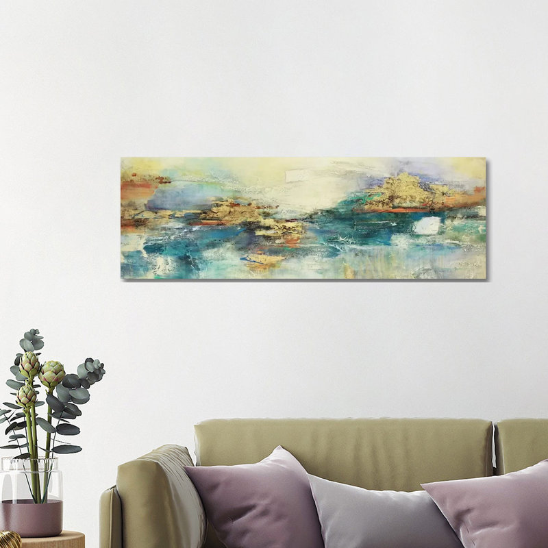 Perenne by Gabriela Villarreal - Wrapped Canvas Panoramic Painting, 121.92 cm H x 40.64 cm W x 1.91 cm D