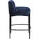 Brixen Upholstered Counter Stool with Metal Frame