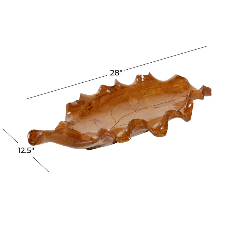 Plateau de table basse en teck Dubbo