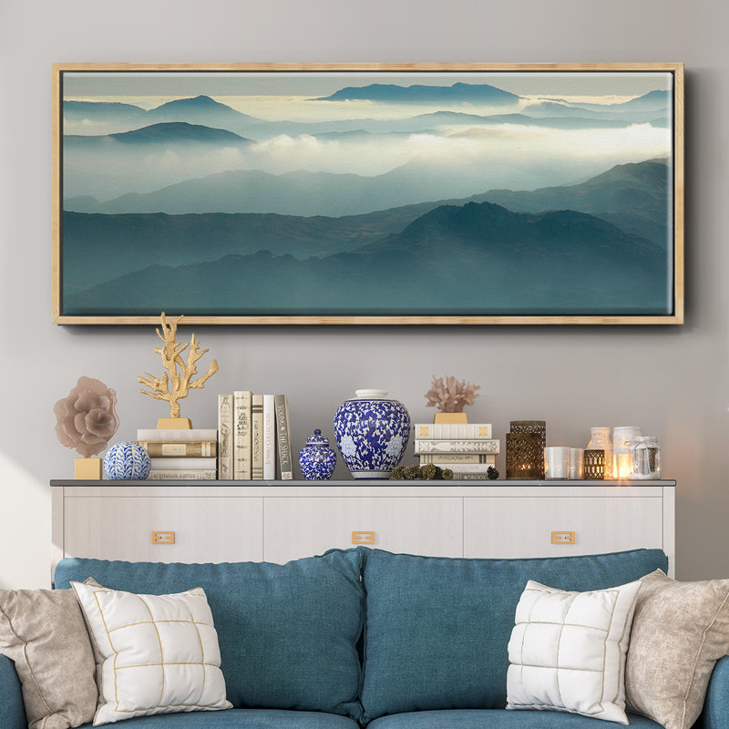 Above the Clouds- Framed Canvas