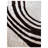 Manns Hand Tufted Shag Polyester Eco-Friendly Area Rugs - Rectangle | Ivory & Brown Color | Contemporary Design | Area rugs for living  room, bedroom-83552782
