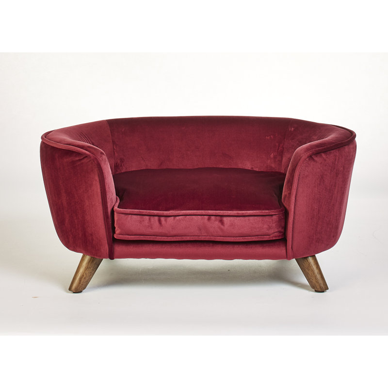 Polyester Pet Bed, Wine