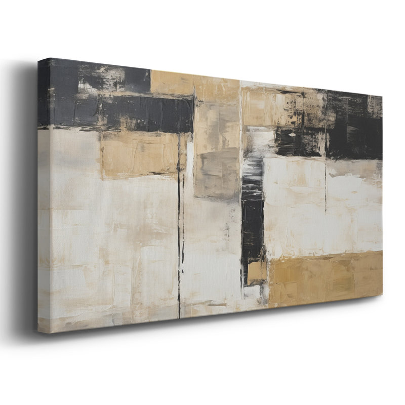 Abstract Series 4 #XXIV-Gallery Wrapped Canvas, 20" H x 40" W