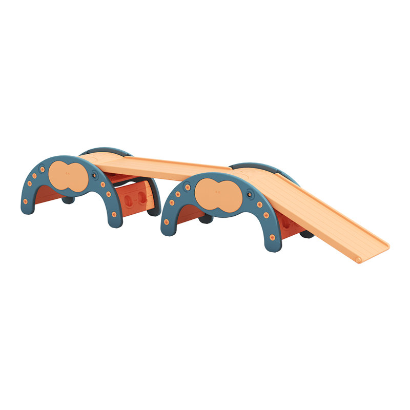 Harriet Bee Indoor Slide, Blue/Orange