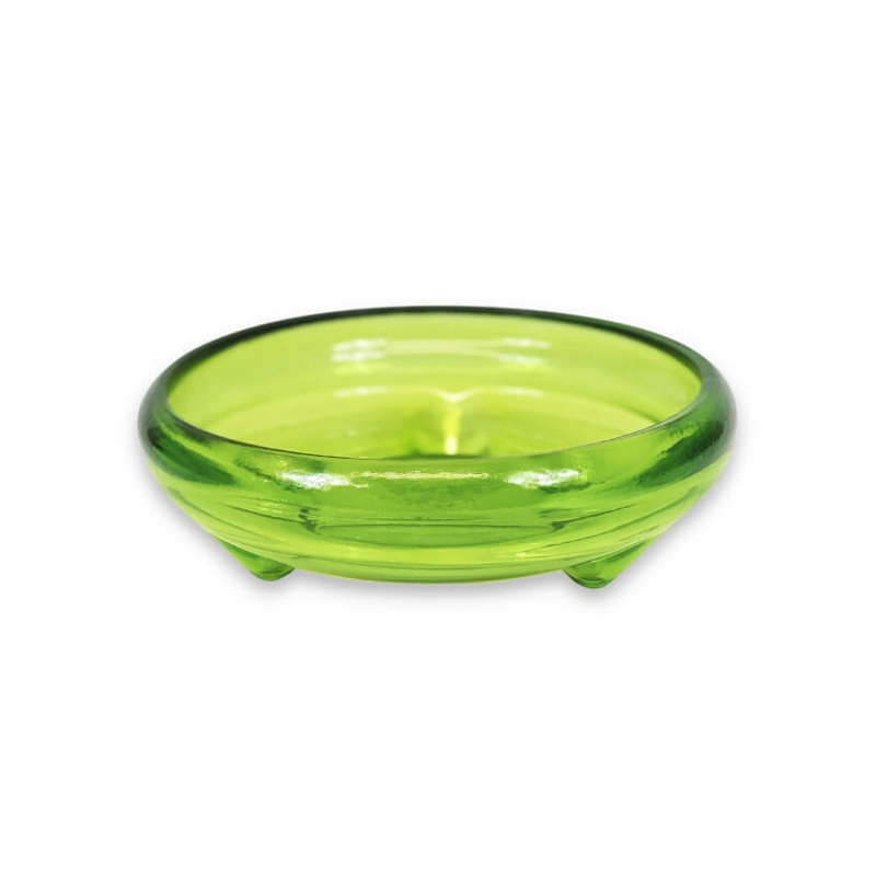 Metro Lane Adrinna Glass Serving Bowl, Lime
