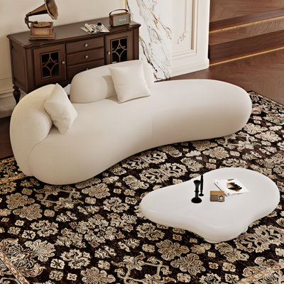 Ensemble de table basse de style français