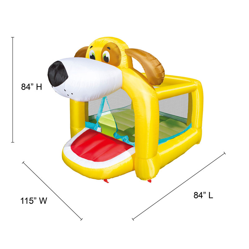 84' x 116.4' Bounce House with Air Blower