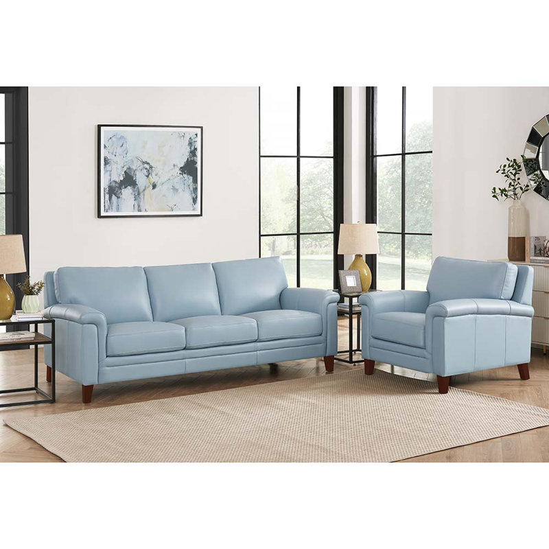2 - Piece Leather Living Room Set