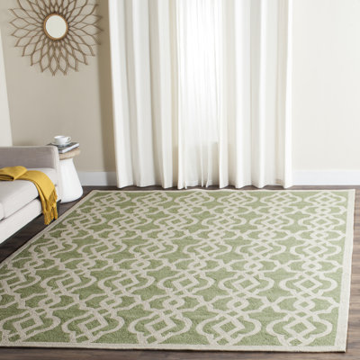 Daphne Hand Tufted Performance Geometric Rug
