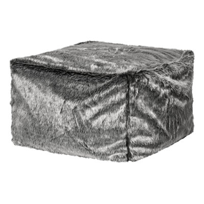 Hudkins Velvet Pouf