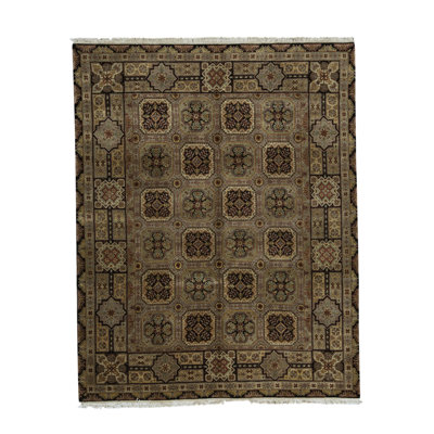 Wool Floral Area Rug