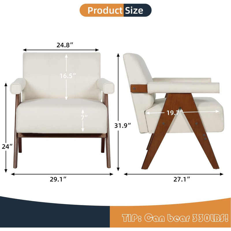 Upholstered Armchair