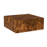 Teak Chunk Solid Wood Block Coffee Table