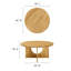 Table basse ronde 34 "Modway Rivian-95616647