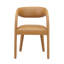 Vegan Leather Arm Chair Dining Chair-91110954