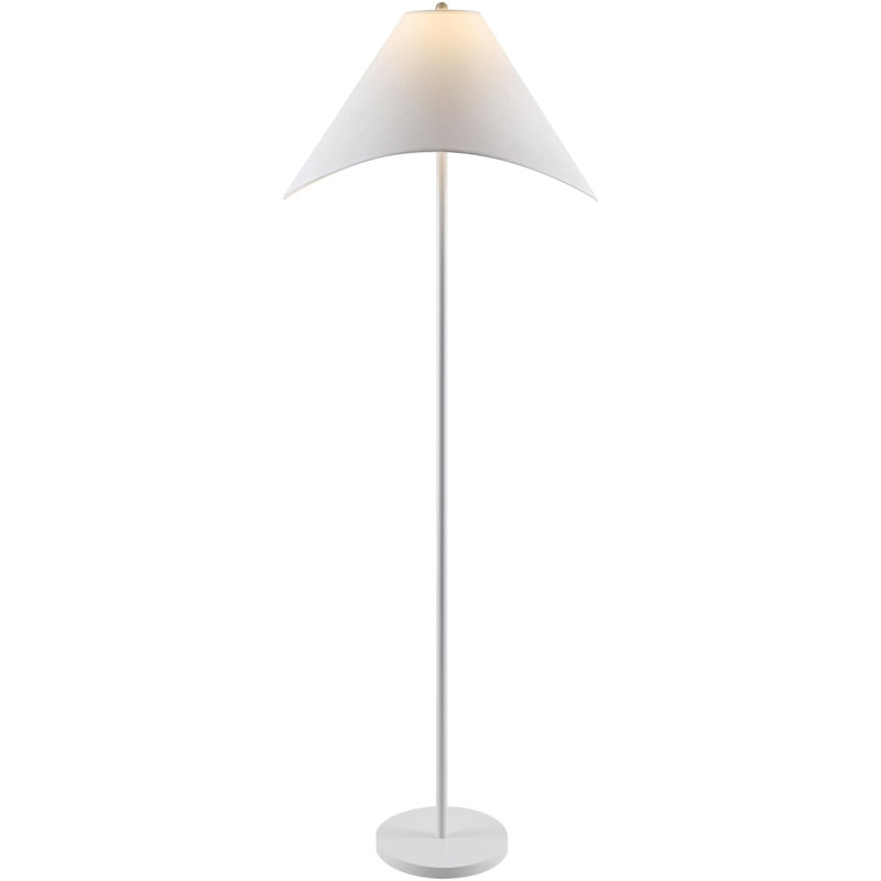 Lampe sur pied Alsop, Blanc