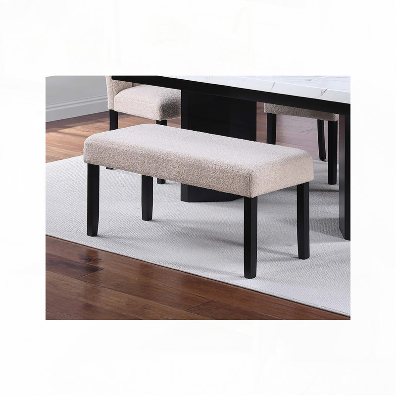 Banc rembourré
