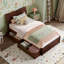 Harlowe Wood Platform Bed with Storage Drawers-1356210672-1356210675