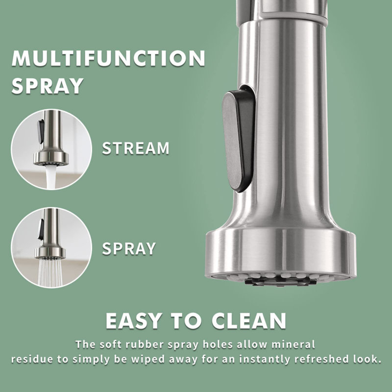 XWSI Pull Out Touchless Kitchen Faucet