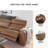 Rally-Up 2-Piece Power Reclining Sectional Loveseat