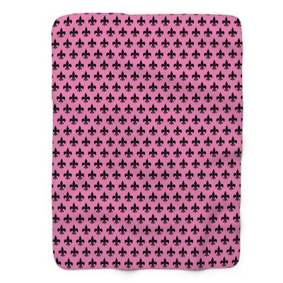 Pastel Bands - 1 Piece Premium Sherpa Blanket
