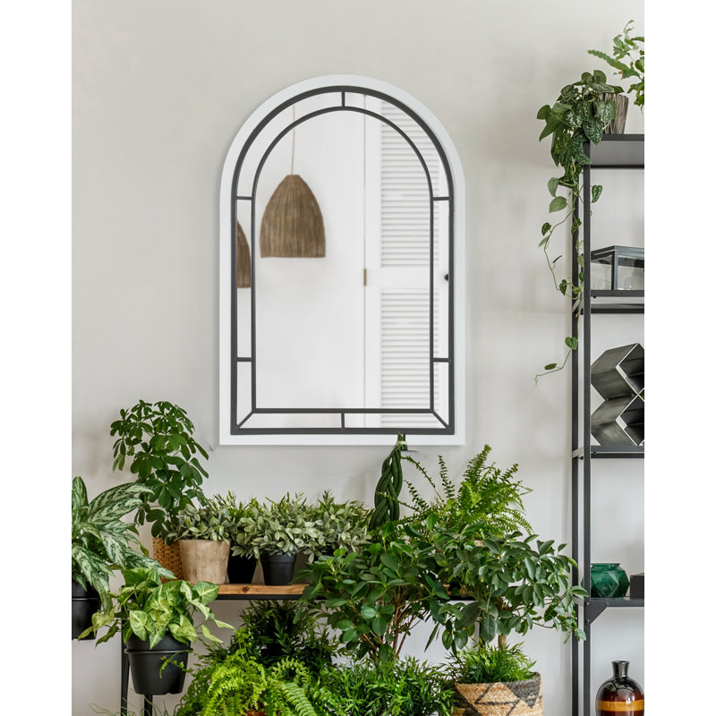 Millwood Wood Mirror, White, 36" x 24"
