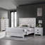 Meuble de chambre à coucher 1 tiroir contemporain à cinq tiroirs avec finition beige et gris rustique-1755225676