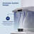 Hauslane Range Hood 30" Under Cabinet 950 CFM Stainless Steel Kitchen Range Hood Steam Auto Clean Vent Hood 6 Speed Kitchen Hood With Touch Panel Chef Series PS38-126048473-131271884