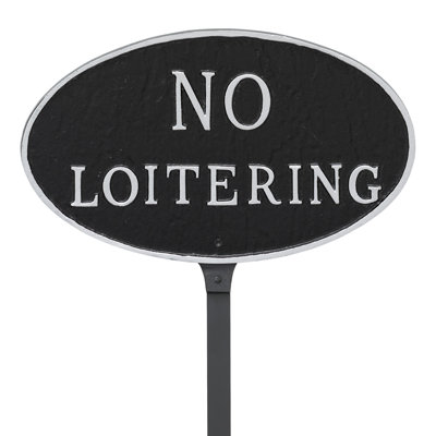 Weather Resistant Metal Garden Sign