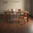Light luxury rectangular dining table-111617660