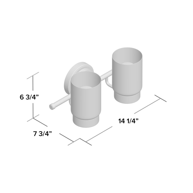 Caverly 2 - Light Dimmable LED Vanity Light
