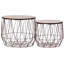 Table basse avec rangement 2 tables gigognes Swindle-1119239922