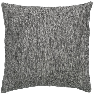 Nugget Cotton Embroidered Feather Down Fill Pillow Cover & Insert