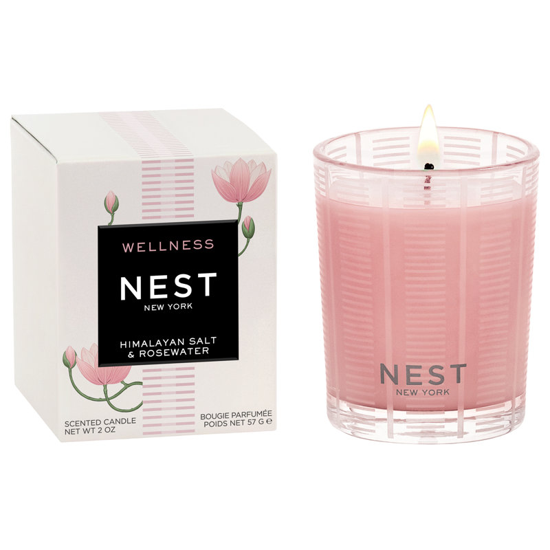 Himalayan Salt & Rosewater Votive Candle, Votive