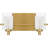 Roseville 2-Light Brushed Gold Bath Light