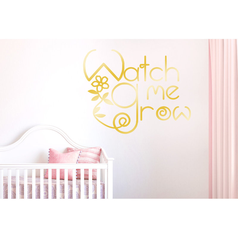 Wall Decal, Medium, Shiny Gold