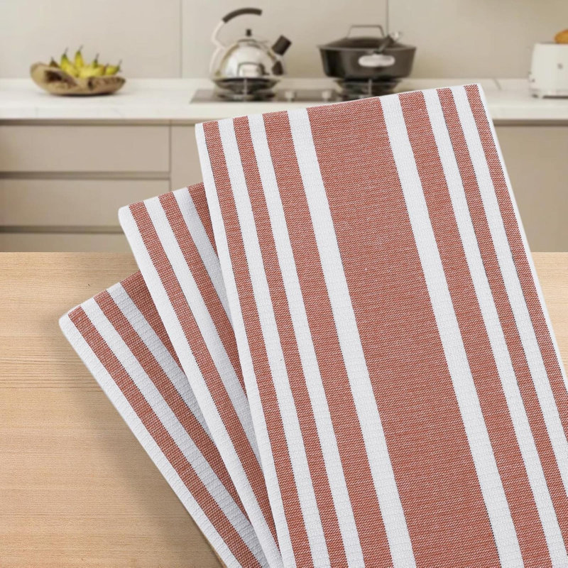 Ensemble de 6 serviettes de cuisine en coton de qualité supérieure avec essuie-mains en coton de 380 g / m² de qualité supérieure