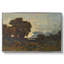 Coucher de soleil sur l'Allier (Soleil couchant sur l'Allier), 1904 - Henri Harpignies, toile tendue avec châssis-132873702-132873705