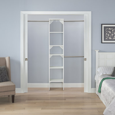 Suitesymphony 77" To 133" Closet System Starter Kit, Set Of 2
