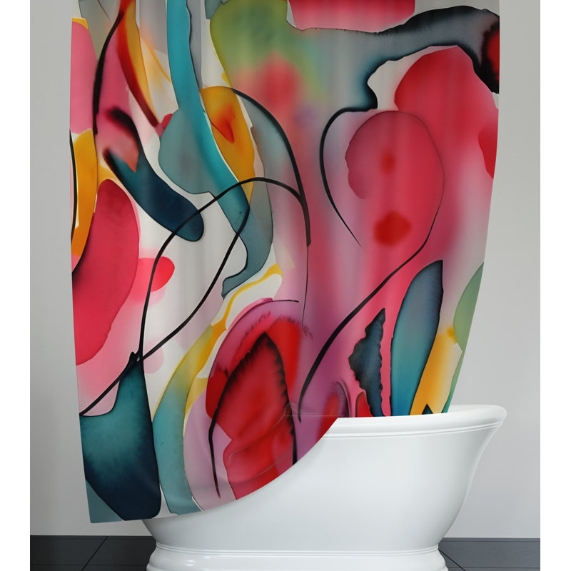 Rideau de douche Alicha, H 72 po x l 70 po
