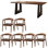 American Style Solid Wood Rectangular Dining Table