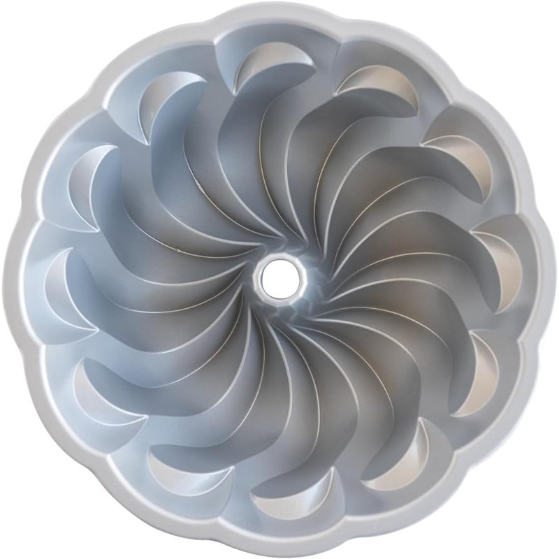 Nordic Ware Pirouette fluted cake pan, Gold